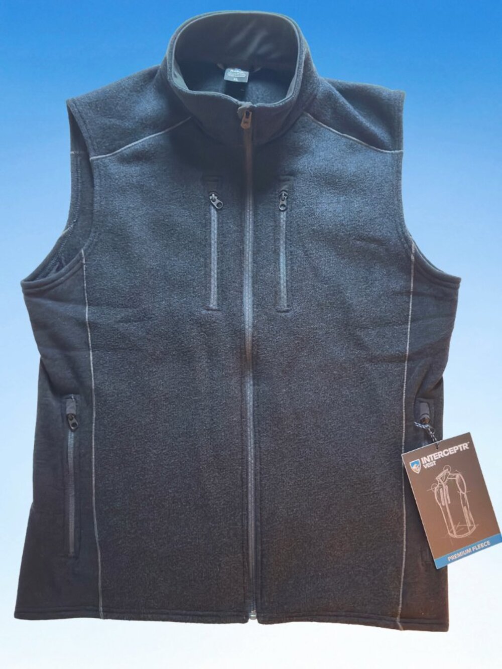 NWT Kuhl Interceptr Fleece Vest, Sz XL